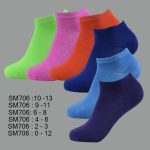 Women’s Low Cut Spandex Socks, Multi Color Socks , ASST, SM706 (1 Dozen, 12 Pairs)