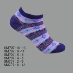 Women’s Low Cut Spandex Socks, Aztec Style Pattern , ASST, SM707 (1 Dozen, 12 Pairs) - Image 3