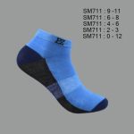 Spandex Ankle Socks, Multi Color Sport Panel Design , ASST, SM711 (1 Dozen, 12 Pairs) - Image 6