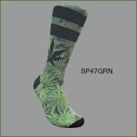 Men's Theme Crew Socks, Black with Multi Color 3D Print Socks, (1 Dozen, 12 Pairs) - Image 2