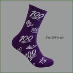 Men's Theme Crew Socks,Blue Collection with Multi Color 100 Pattern, (1 Dozen, 12 Pairs) - Image 3