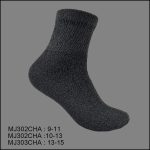 Diabetic Socks, Ankle , Solid Charcoal , (1 Dozen, 12 Pairs) - Image 3