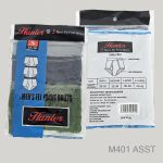 Men’s Fly Front Briefs, Breathable Cotton Blend, Assorted Solid Colors, (1 Dozen, 12 Pieces) - Image 5
