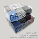 Men’s Low-Rise Briefs, Breathable Cotton Blend, Assorted Solid Colors, (1 Dozen, 12 Pieces) - Image 6