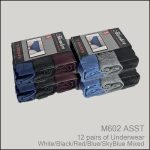 Men’s Low-Rise Briefs, Breathable Cotton Blend, Assorted Solid Colors, (1 Dozen, 12 Pieces) - Image 5