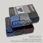 Men’s Low-Rise Briefs, Breathable Cotton Blend, Assorted Solid Colors, (1 Dozen, 12 Pieces) - Image 4