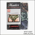 Men’s Low-Rise Briefs, Smooth Polyester Fabric, Assorted Animal Print Designs, (1 Dozen, 12 Pieces) - Image 3