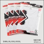 Men’s A-Shirts, 100% Ringspun Cotton, Solid White Color, 3 Pieces Pack, (1 Dozen, 12 Pieces)
