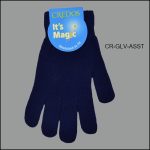 Men's CREDOS Stretch Acrylic Gloves – Multi Color, ASST, (1 Dozen, 12 Pairs) - Image 3