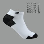 Spandex Ankle Socks, Multi Color Chevron Accent , ASST, SM710 (1 Dozen, 12 Pairs) - Image 3