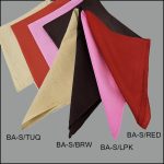 BANDANAS HANDKERCHIEF , Cotton, Solid Color , MULTI COLOR , (1 Dozen, 12 pieces)