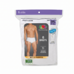 Fruit of the Loom Men’s Eversoft Cotton Full-Cut Briefs, White, 6-Pack × 2 – 1 Dozen (12 Pieces) - Image 3