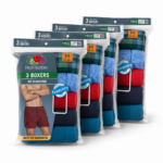 Fruit of the Loom Men’s Eversoft Cotton Boxers, No Bunching, Assorted Colors – 1 Dozen (12 Pieces)
