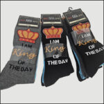Women's Birthday Theme Crew Socks – Assorted Celebration Designs (12 Pairs) - Image 2