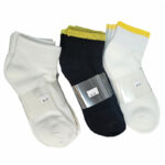 Women's Solid Color Ankle Socks – Assorted Basic Designs(12 Pairs) - Image 2