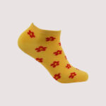 Children Cherry Blossom Floral Ankle Socks – 6 Assorted Colors – 1 Dozen (12 Pairs) - Image 2