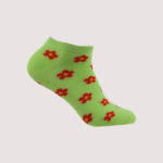 Children Cherry Blossom Floral Ankle Socks – 6 Assorted Colors – 1 Dozen (12 Pairs) - Image 3