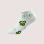 Children's Butterfly Ankle Socks – 6 Assorted Colors – 1 Dozen (12 Pairs) - Image 5