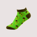 Children's Circle Pattern Ankle Socks – 6 Assorted Colors – 1 Dozen (12 Pairs) - Image 6