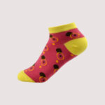 Children's Circle Pattern Ankle Socks – 6 Assorted Colors – 1 Dozen (12 Pairs) - Image 7