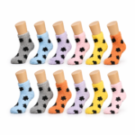 Women’s Cozy Fuzzy Polka Dot Socks – Assorted Colors