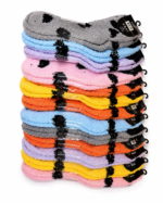 Women’s Cozy Fuzzy Polka Dot Socks – Assorted Colors - Image 3