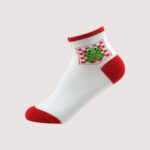 Children’s Frog Ankle Socks – 6 Assorted Colors – 1 Dozen (12 Pairs) - Image 7