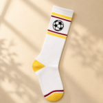 Unisex & Children’s Colorful Geometric Crew Socks – 1 Dozen (12 Pairs) - Image 3