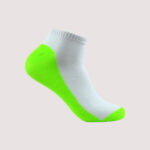 Children's Color Sole Ankle Socks – 6 Assorted Colors – 1 Dozen (12 Pairs) - Image 2