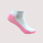 Children's Color Sole Ankle Socks – 6 Assorted Colors – 1 Dozen (12 Pairs) - Image 3