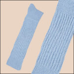Heavy Slouch Socks- Sky – Extra Long Scrunch Style – 1 Dozen (12 Pairs) - Image 2