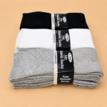 Dr. King's Tube Diabetic Socks – Non-Binding Band-Free Design –Black – 1 Dozen (12 Pairs) - Image 3