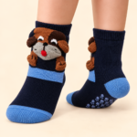3D Animal Character Kids Socks – Assorted Designs & Colors – 1 Dozen (12 Pairs) - Image 4